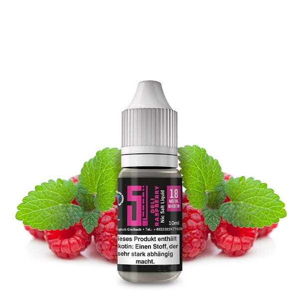 5EL 10ml Nikotinsalz Liquid - Deli Raspberry