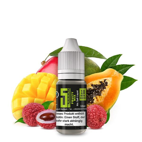 5EL 10ml Nikotinsalz Liquid - Fruity Mix