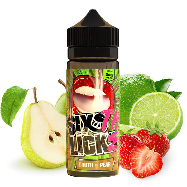 Six Licks - Truth or Pear 100ml - 0mg/ml